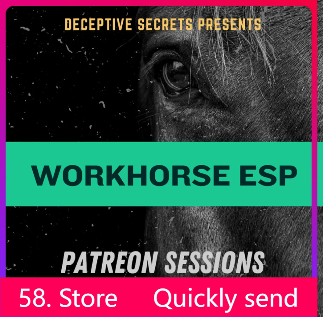 

2025 Patreon Sessions - Workhorse ESP by Deceptive Secrets [subt. Eng., Fra., Esp., Ita.] - Magic tricks ( 58 Store Download )