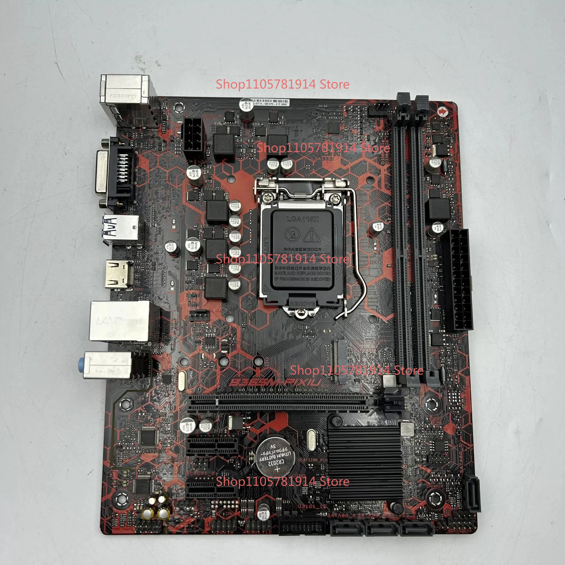 For ASUS B365M-PIXIU Main Board Supports 6/7/8/9th Generation Intel CPU M.2 Interface, HDMI, USB3.0 Interface Complete