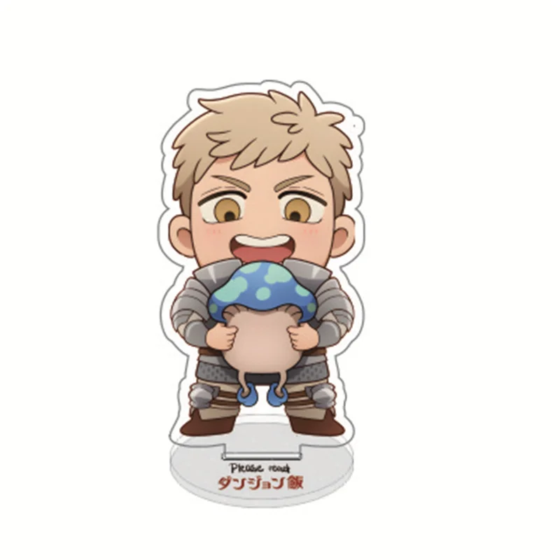 Anime Delicious in Dungeon Marcille Laios Senshi Chilchuck Falin 10cm Acrylic Stand Ornament Adornment Collection Souvenir Gifts