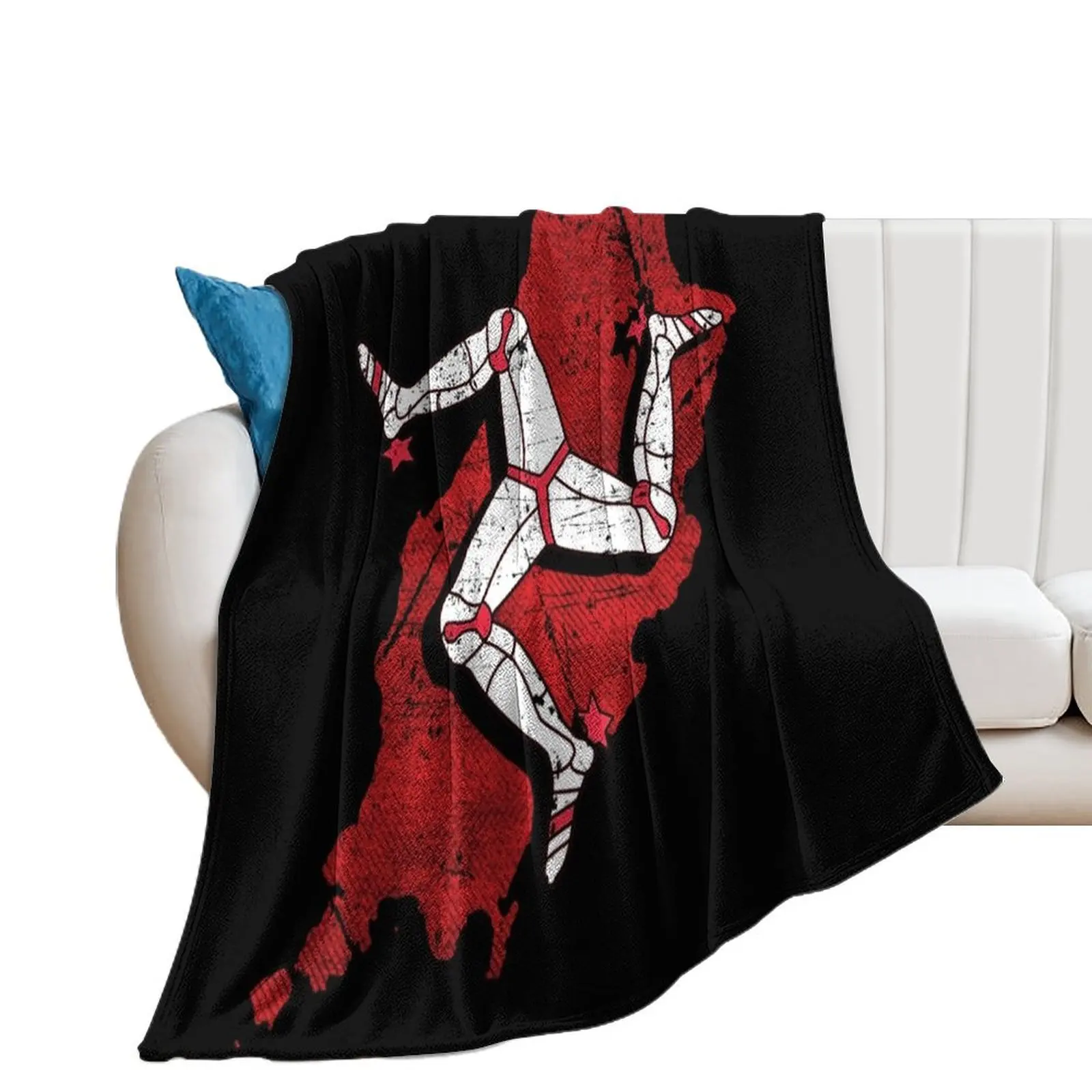 

Isle of Man TT Races Throw Blanket Luxury Thicken warm for winter Flannel Sofa Quilt Blankets