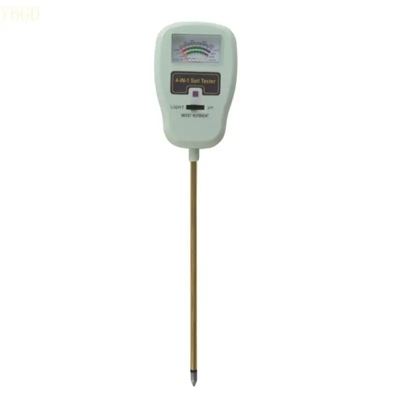 

Y6GD 4 in 1 Acidity Tester Soil Water MoistureLight Test Meter for Garden Plant Seeding