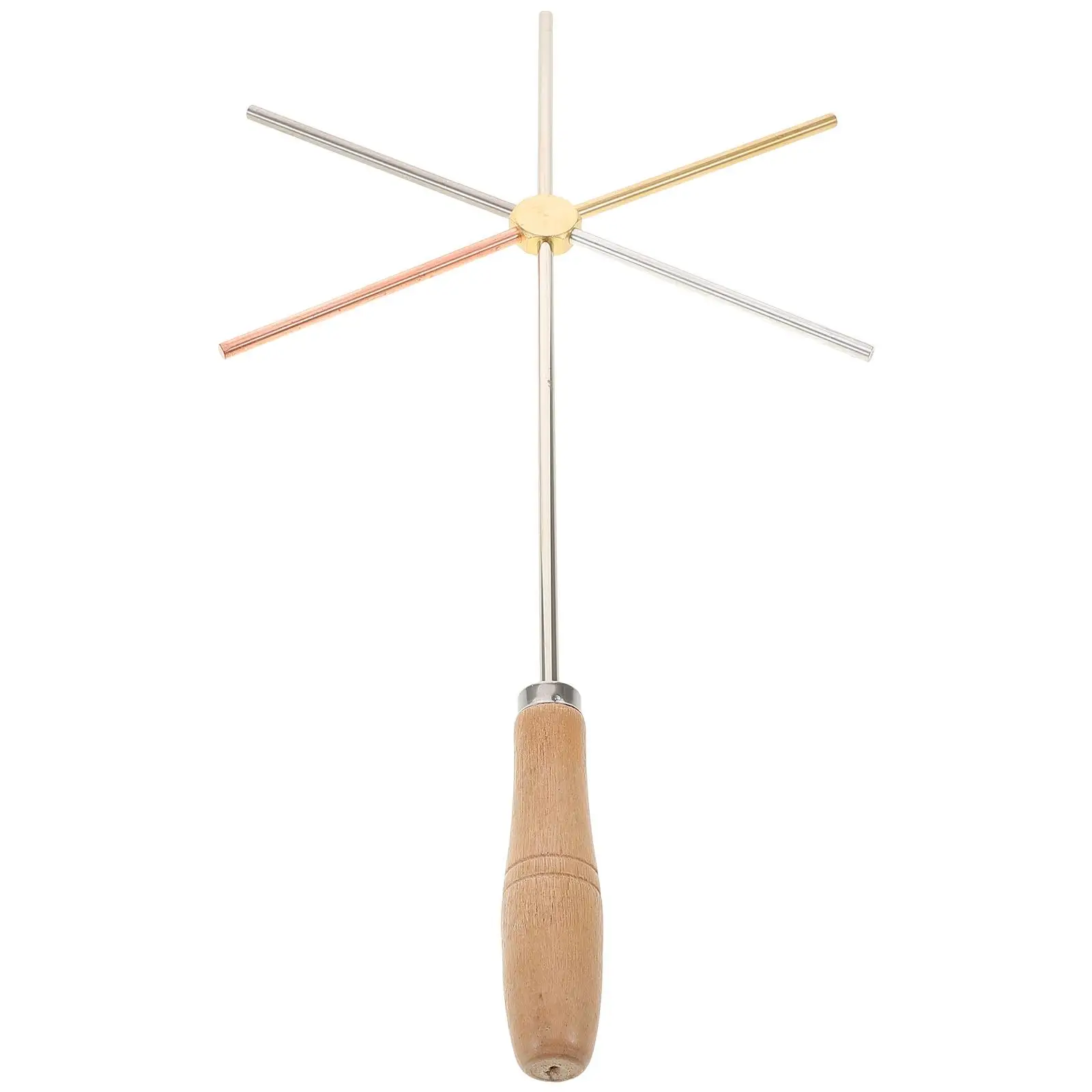 

Thermal Conductivity Demonstrator for School Teaching Brass Wood Conductometer Heat Conductometer Physics Lab Tool Teaching