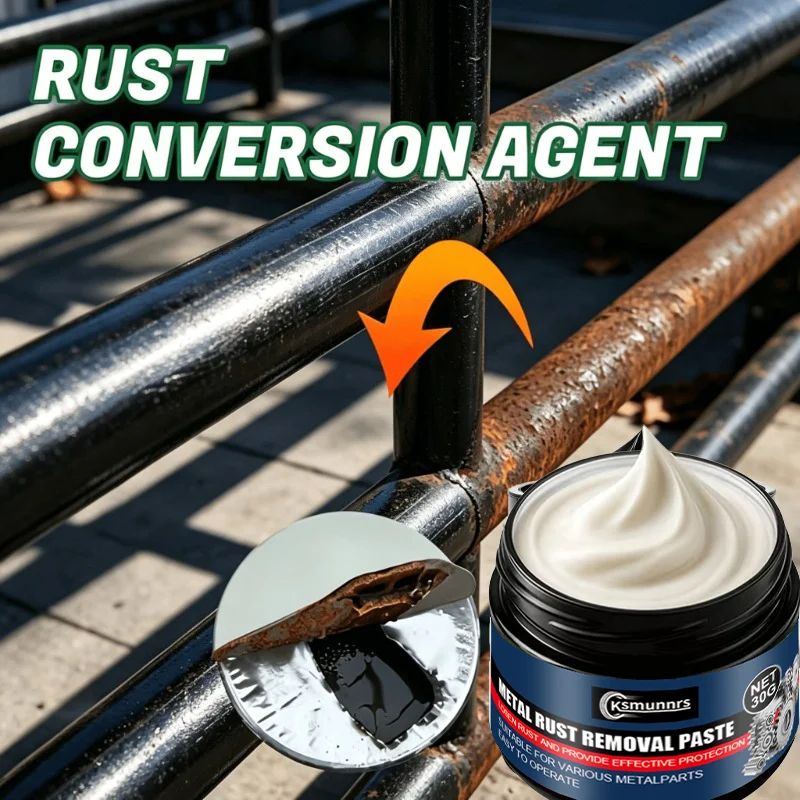 Multi-purpose metal repair paste, powerfully restores stainless steel, kitchen, bathroom surfaces and removes rust