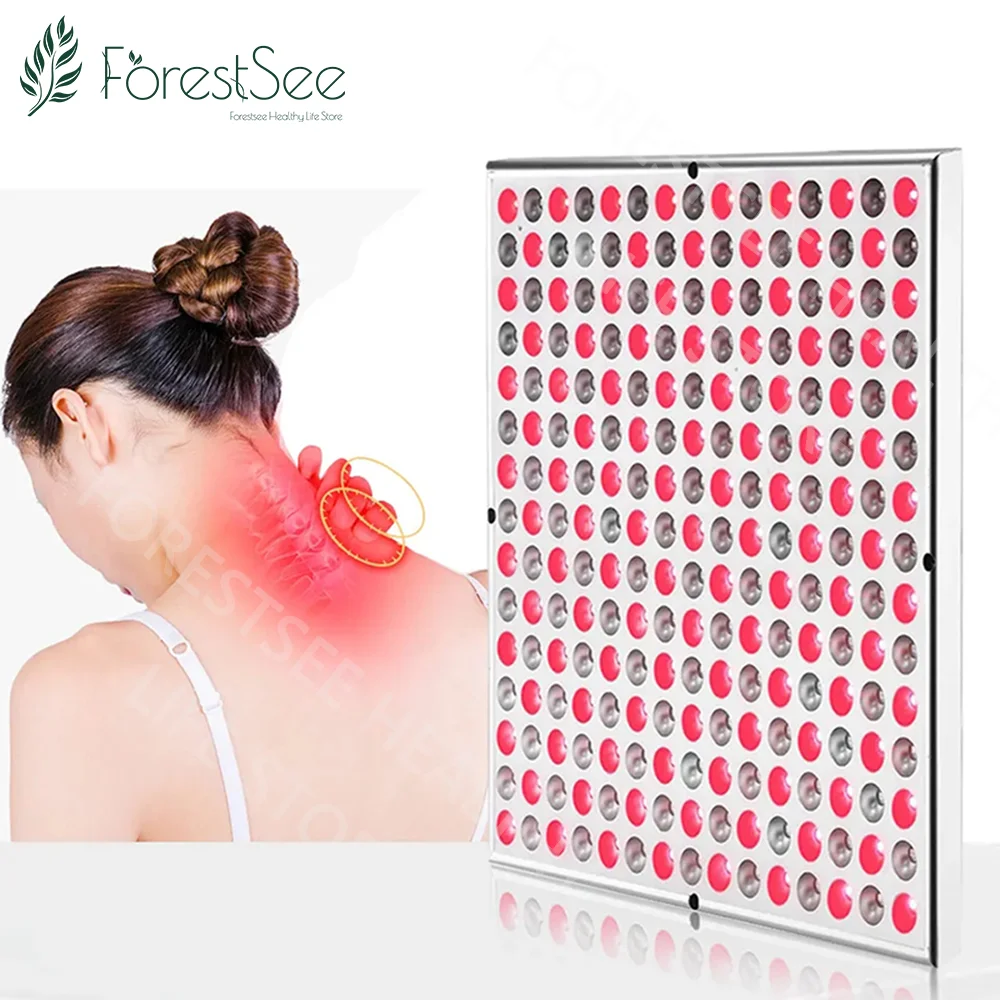 660nm 850nm 45W Red Led Light Therapy Infrared 225 Leds Anti Aging Therapy Light Face Pain Relief for Full Body Beauty Treatment