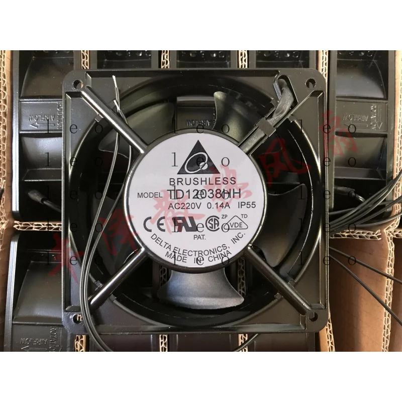 

EE 1PC TD12038HH 12038 220V 0.14A 12CM AC Industrial Cooling Fan #A6-4