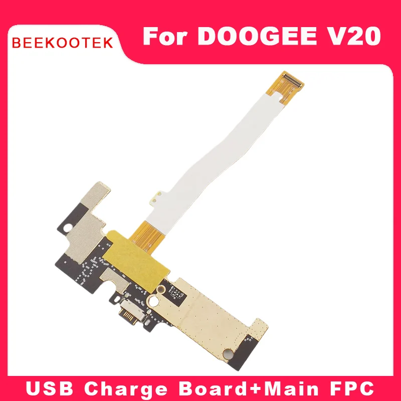 

New Original DOOGEE V20 USB Board Charging Base Dock Charge Port Board With Main FPC Motherboard fpc For Doogee V20 Smart Phone