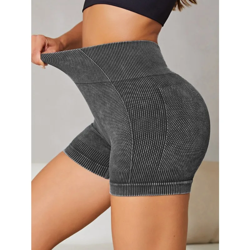 High Waist Fitness Yoga Shorts Women Seamless Slim Shorts High Elastic Butt Lift Skinny Gym Trainning Running Leggings Yoga Pant