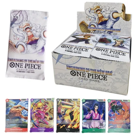 One Piece 300 st. Op05-serien kort Boosterbox Anime engelska samlarkort brädspelskort samla souvenirer leksaker samla pojkar gåvor 8 best sales caja one piece - №6