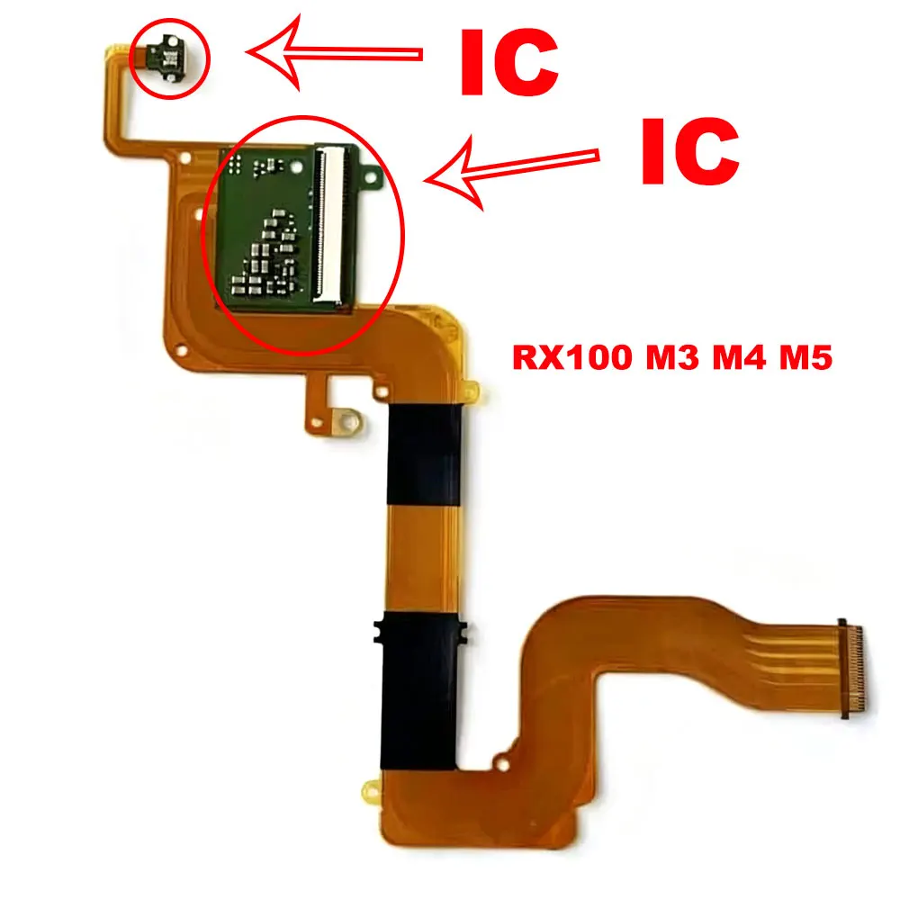 1Pcs Copy New camera parts LCD flex cable For Sony RX100 M3 RX100M3 RX100III RX100M5 M5 RX100M4 RX100 IV M4 LCD screen cable