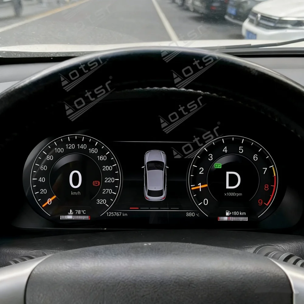 For Chevrolet Captiva 2013~2017 Speed Meter Car LCD Cluster Instrument Panel Multimedia Player Dashboard Modification Car Radio - view 3