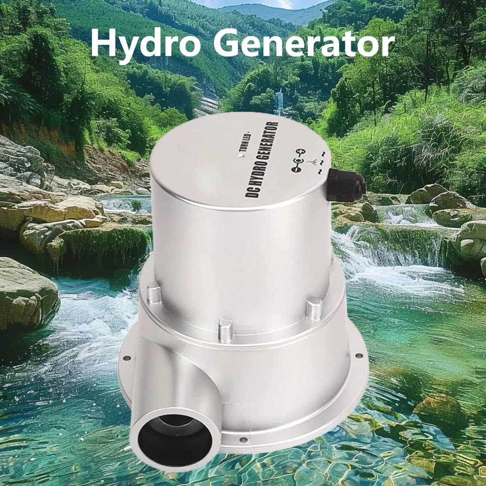 Hydraulic Generator 500W 1000W 18V Water Turbine Outdoor Household Small Hydroelectric Generator DC Permanent Magnet Brushless