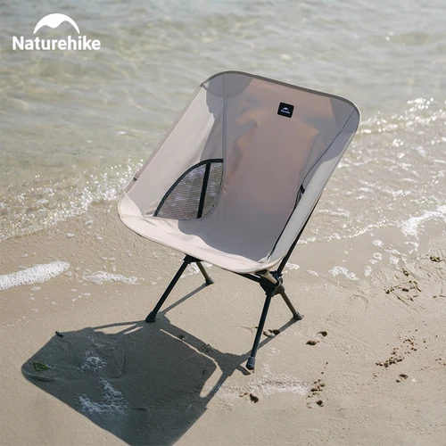 Naturehike-silla de Camping ultraligera para exteriores, silla plegable ancha, portátil, plegable, para Picnic, viaje, playa, pesca, 2023