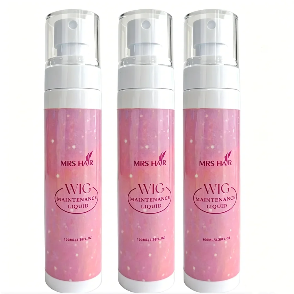 100ml 1Stk/2Stk/3Stk Perückenpflege-Spray Anti-Frizz Glättung Anti-Verfilzungs-Schutz Antistatische Pflege für Perückenhaare – Detail 3