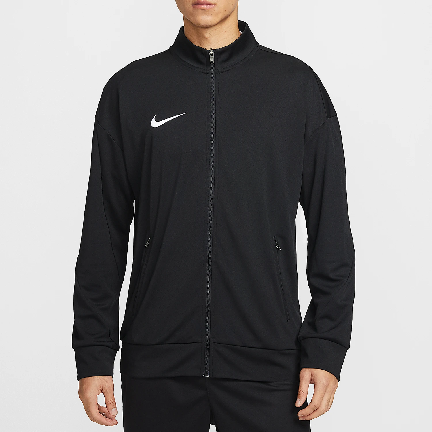 

Nike Authentic Spring Style Men's Stand Collar Embroidery Knit Jacket IR8421-010