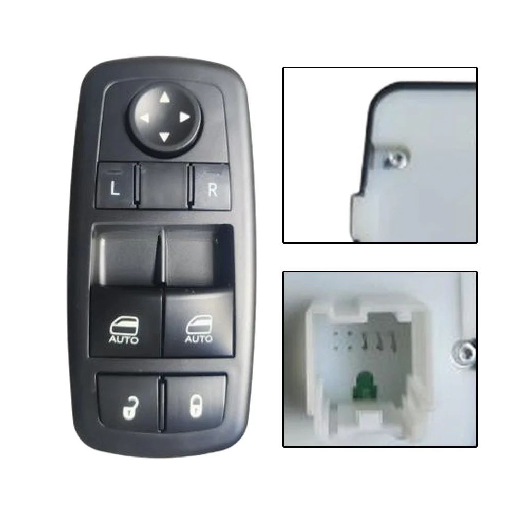 Power Window Switch 68183752AE For Dodge For Challenger 2015-2023 Front Left Driver Side Car Switch Accessories