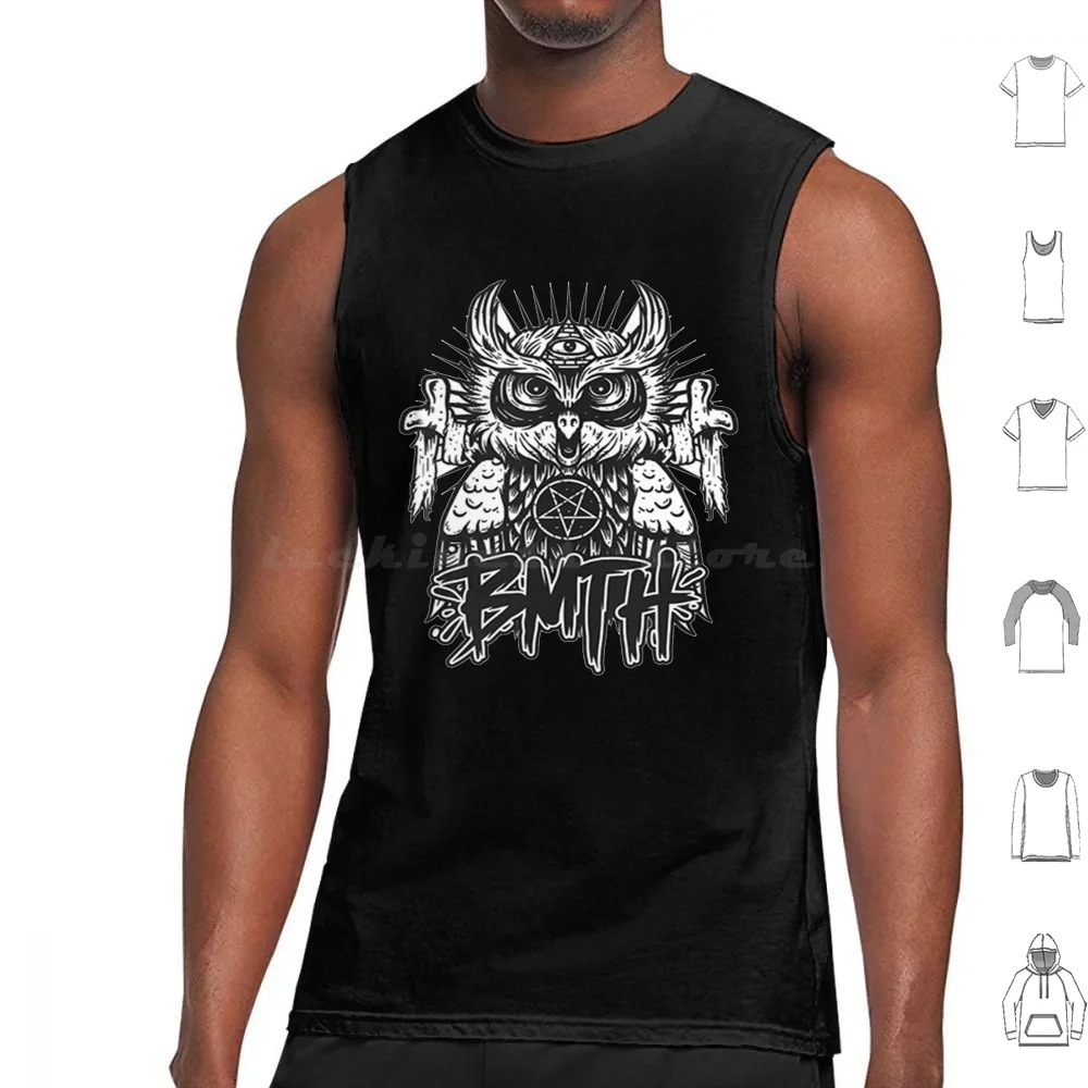 Bring Me Spirit Tank Tops Vest Sleeveless Bmth Music Lyrics Metal Metalcore Emo Horizon Band Bring Me Te Amo Mantra Thats The