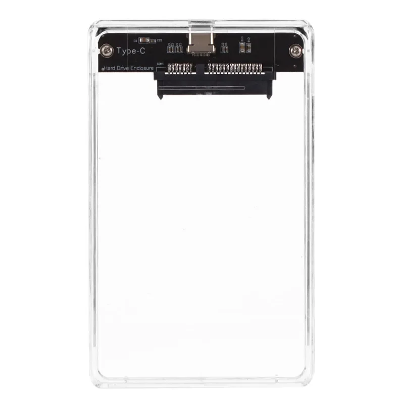 Type-C To SATA 2.5-inch Mobile Hard Disk Box SSD HDD SATA To USB3.1 Hard Disk Box 5Gbps High-speed Transmission