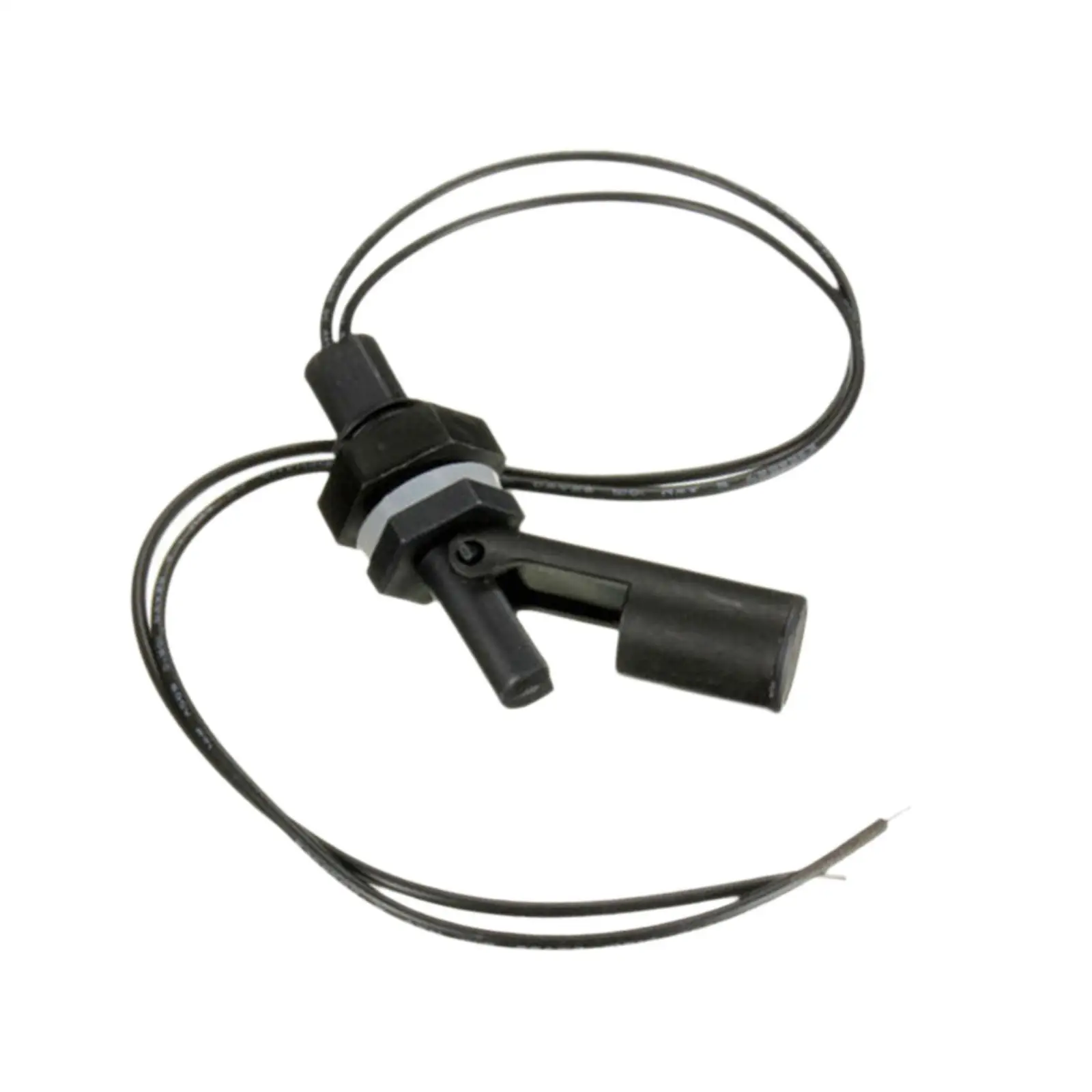 Horizontal Liquid Float Switch Water Tank Level Sensor PP Plastic 110V DC for Mechanical Equipment Integration