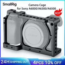 SmallRig Kamera Käfig für Sony A6000/A6300/A6500 ILCE-6000/ILCE-6300/A6500/Nex-7 Aluminium Legierung Käfig zu Montieren Stativ Monitor-1661