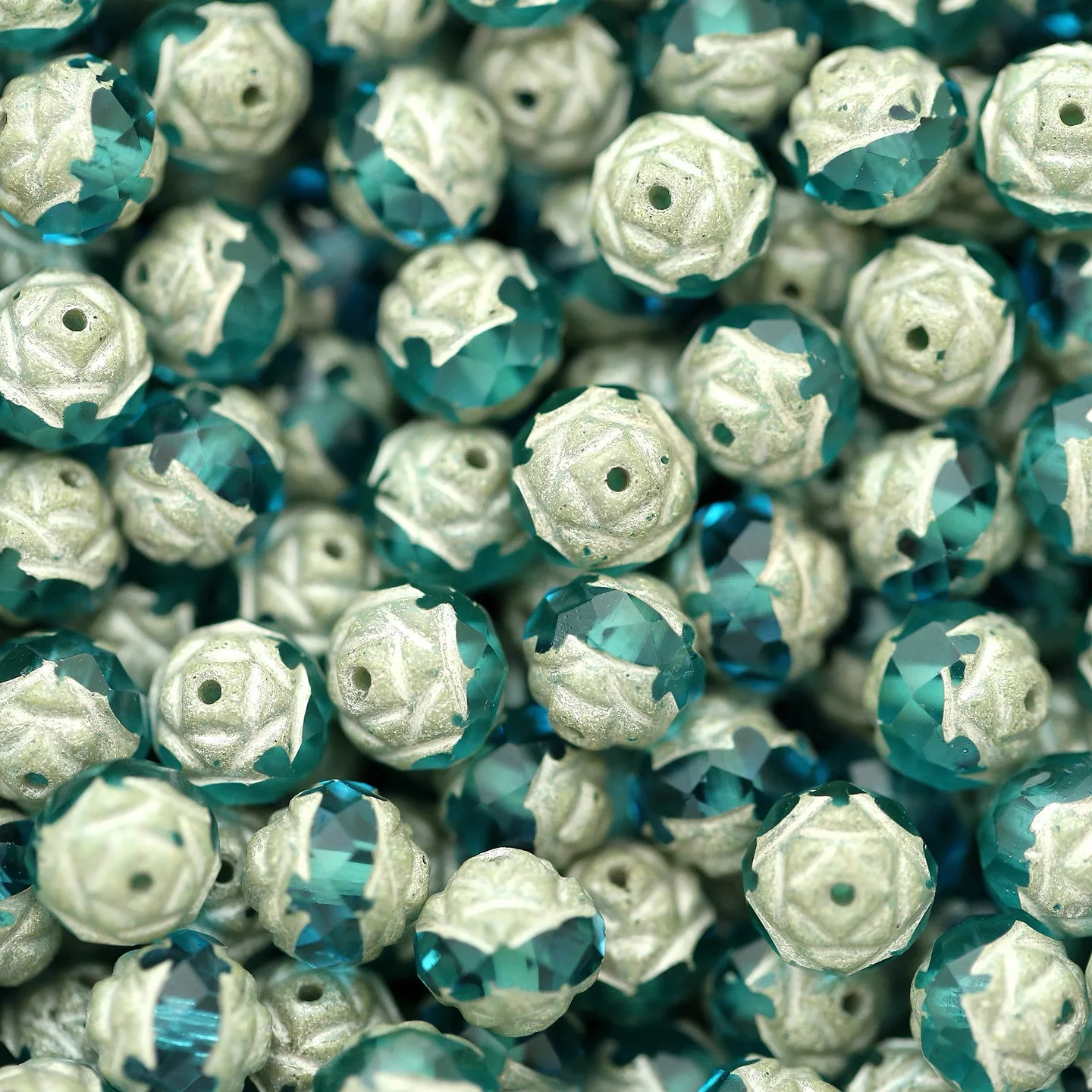 40 Pieces 8*7mm (Multiple Colors) Handmade Beaded Bracelet Necklace Earrings Loose Jewelry DIY Semi-Finished Production