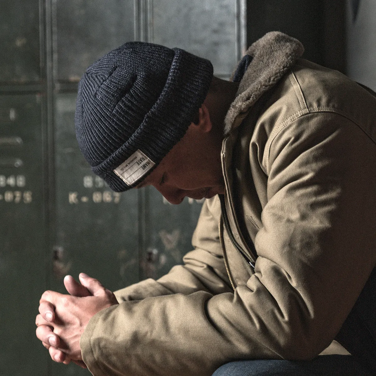 

Bronson Replica WWII USN Navy Scout Watch Cap Wool Knit Beanie