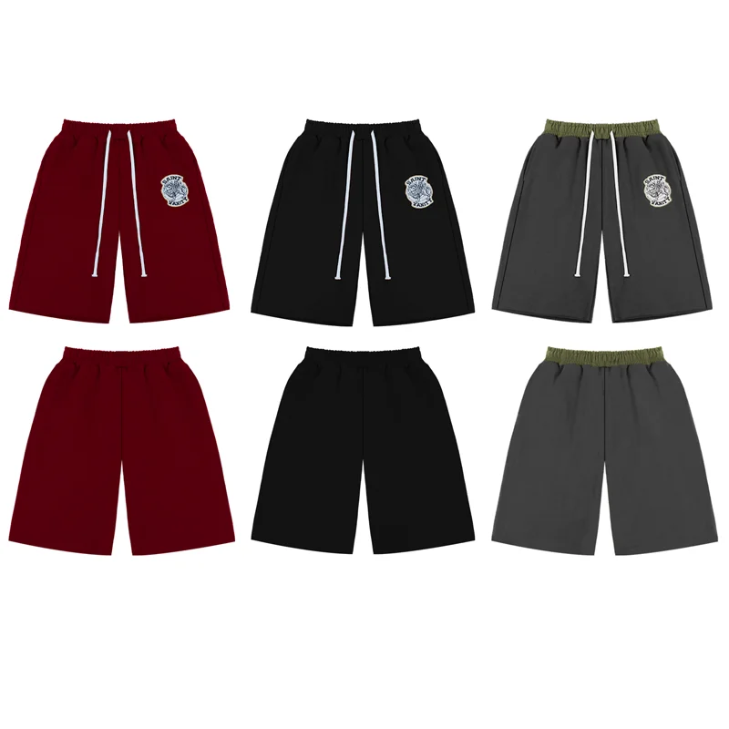 High Street Trend Brand Men's Women's Casual SAINT Shorts American Style High Quality Sports Shorts