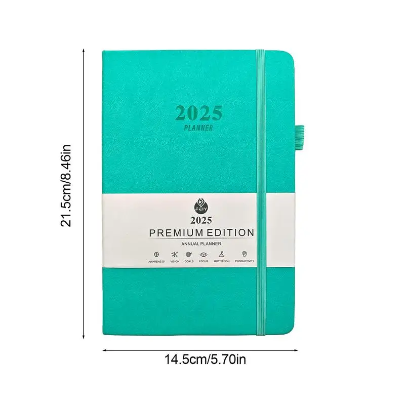 To Do List Journal English Planner Notepad 2025 Portable Planner Notepad Multipurpose Note Book For Work Schedule Planning