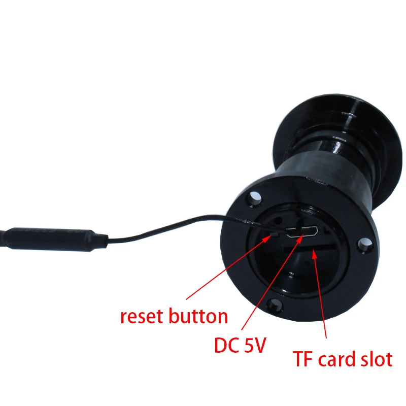 5Gtuya door eyehole security 1080P HD infrared night vision 940nm peephole mini cat eye door Wifi two-way voice intercom  camera