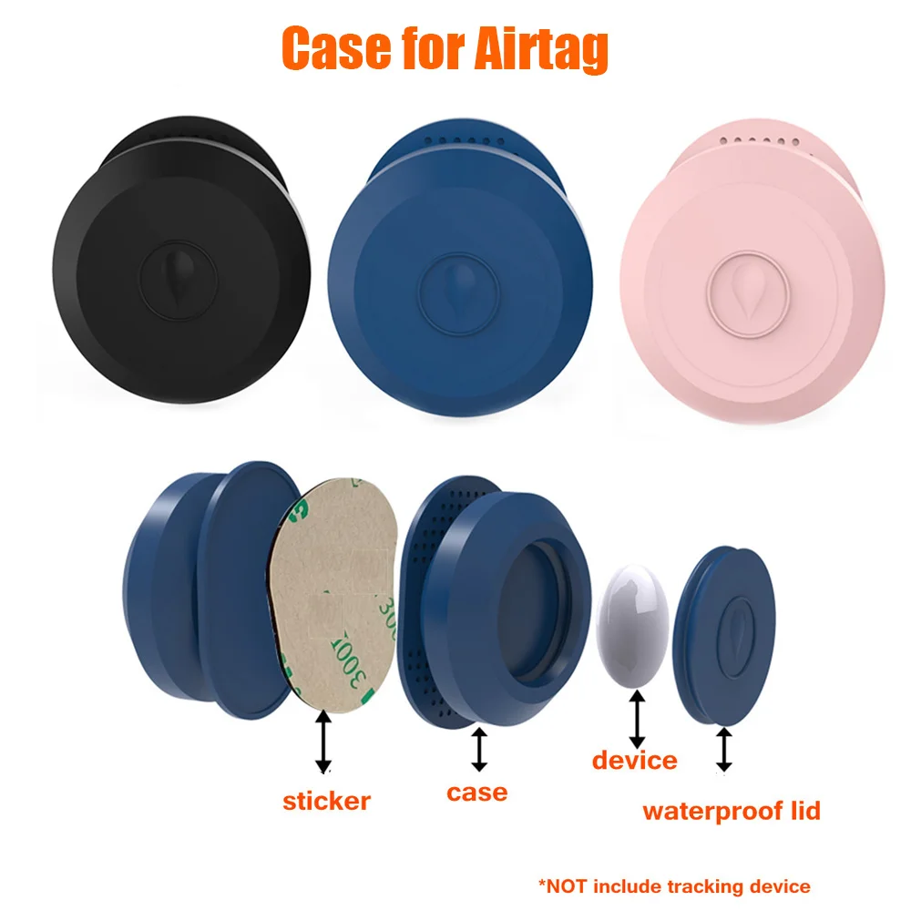 Schutzhüllen, wasserdicht, für Airtag-Hülle für Apple Airtags-Halterung mit ultra-klebendem Aufkleber für TV-Fernbedienung, Drohne, Gepäck, Auto