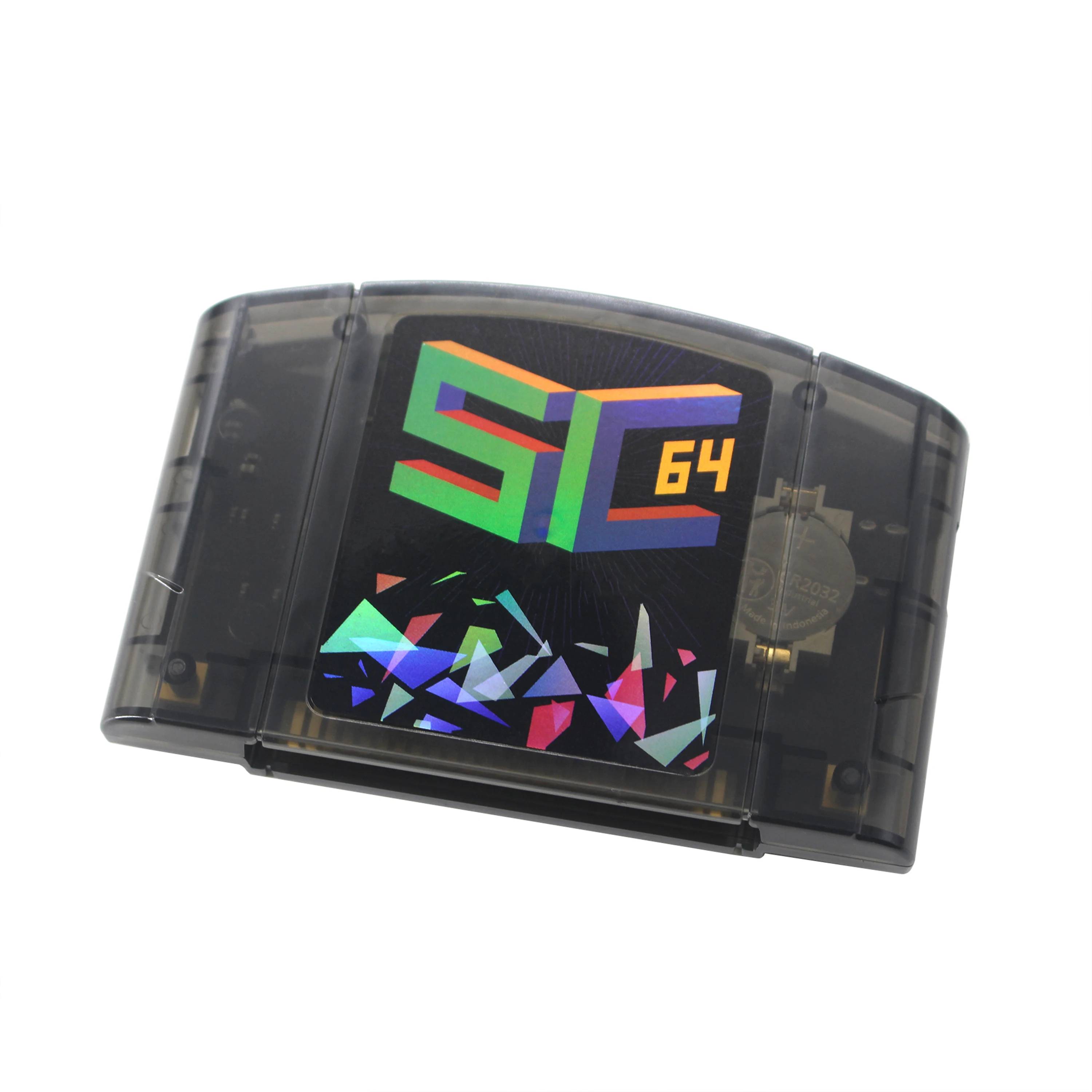 Summercart C64 Game Cartridge with 64GB Card USB Type-C SD Card Slot Flash Cart for N64 Retro Game Console