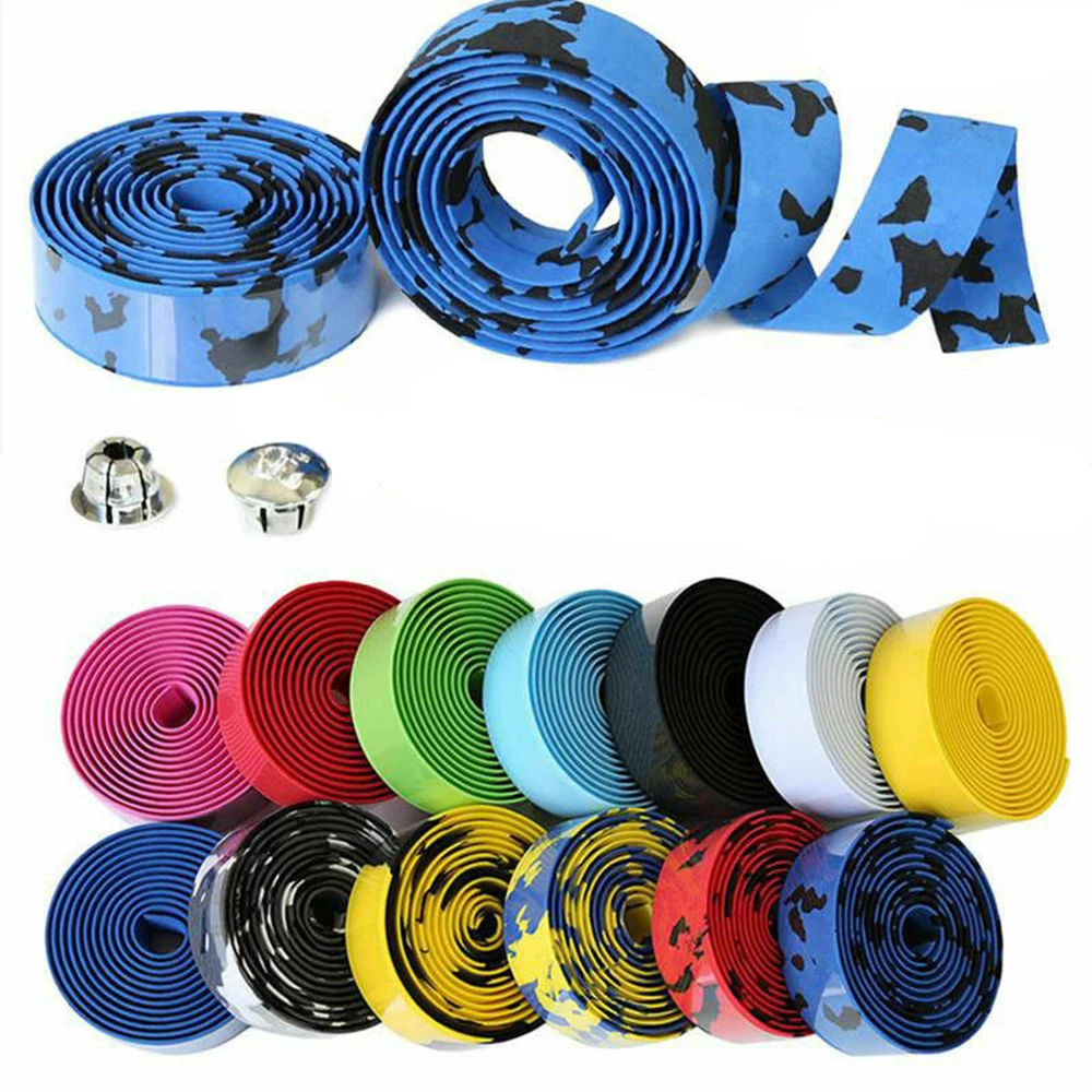 

Anti-Slip Road Bikes MTB Bike Handlebar Accessories Cycling Bike Handlebar Tape Rubber Foam Wrap