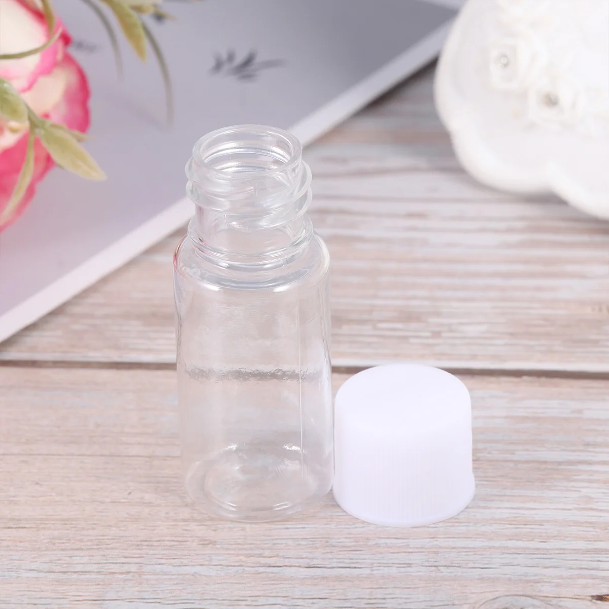 

Transparent Lotion Bottle Sample Bottles Shower Gel Container Vial Refillable Small Travel Bottle