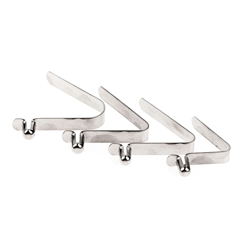 Kayak Paddle Spring Clip Tent Pole Single Button Awning Rowing V-shaped Spring Tube Inner Telescopic Positioning Spring Clip