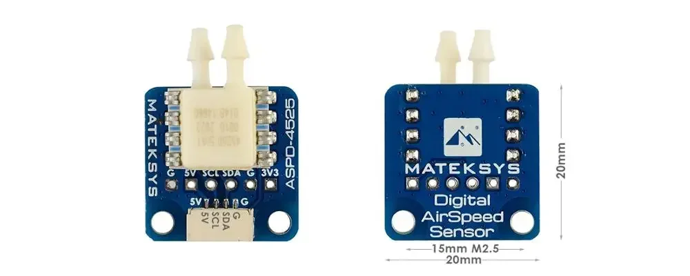 Matek  ASPD-4525 System Mateksys Analog Airspeed Sensor ASPD-4525 for RC FPV Racing Drone Frame F405 F722 F411 WING