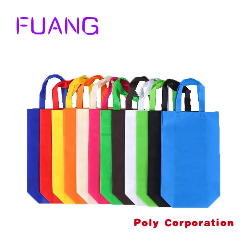 Custom  Wholesale Custom Personalized Non woven bag Promotional Reusable Non-woven Bag Cloth Shopping Tote Bags with Logo