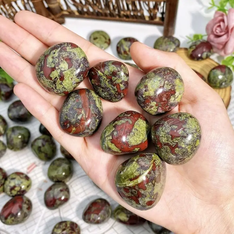 

Natural Dragon Blood Stones Tumbled Stones Crystals And Reiki Healing Stones Tumbled Mineral Gemstones Home Aquarium Decoration