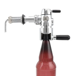 Homebrew PET Beer Bottle Filler De-foaming Tap Remove Foam Bottle Filling Machine Glass Bottle Swing Top Bottle