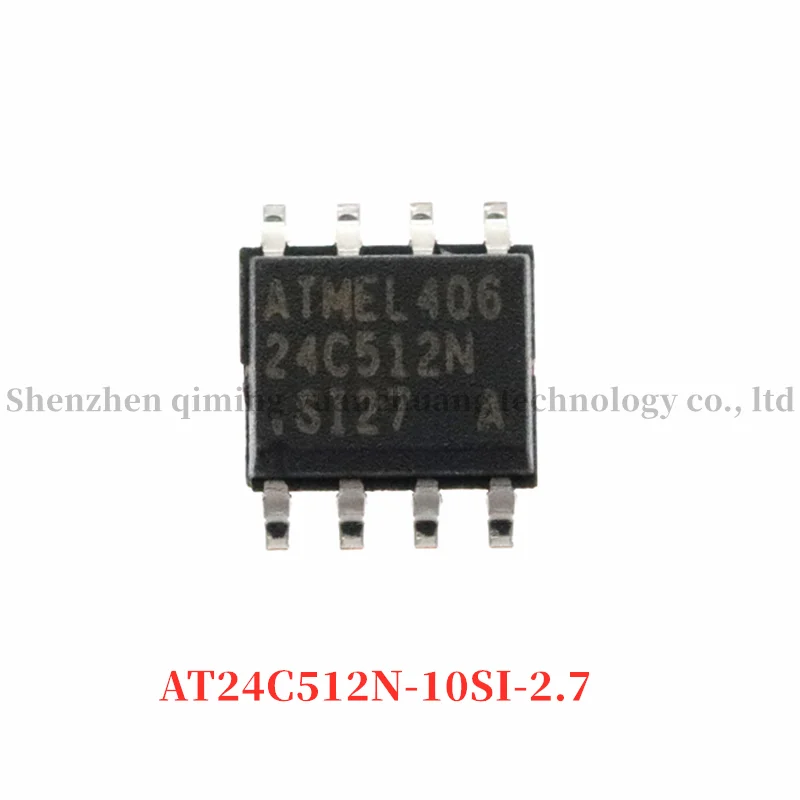 AT24C512N-10SI-2.7 SOP8 new original memory IC integrated circuit chip 512 KB capacity from stock inventory