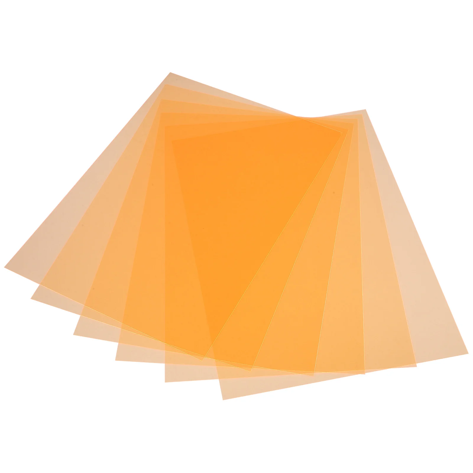 6 Pcs Filter Plate Transparent Stickers Color Gels for Lights Photography Flash Filters Pvc Diffuser Film Shopping Colored