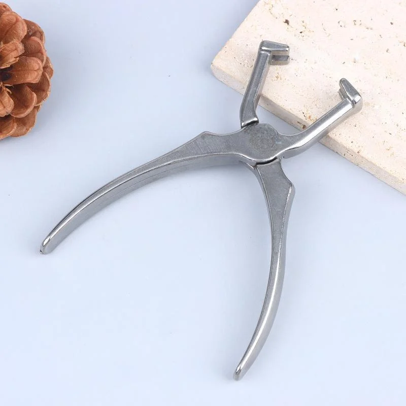 Zipper Pliers Designed for Attaching Zipper Pulls to Nylon Polyester and Cotton Zipper Tapes on Various Garment Styles