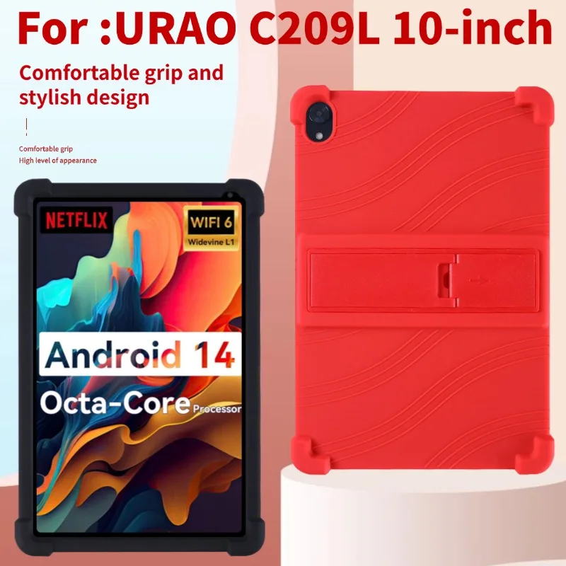 

Чехол для URAO C209L 10-дюймовый планшет, безопасный противоударный силиконовый чехол-подставка