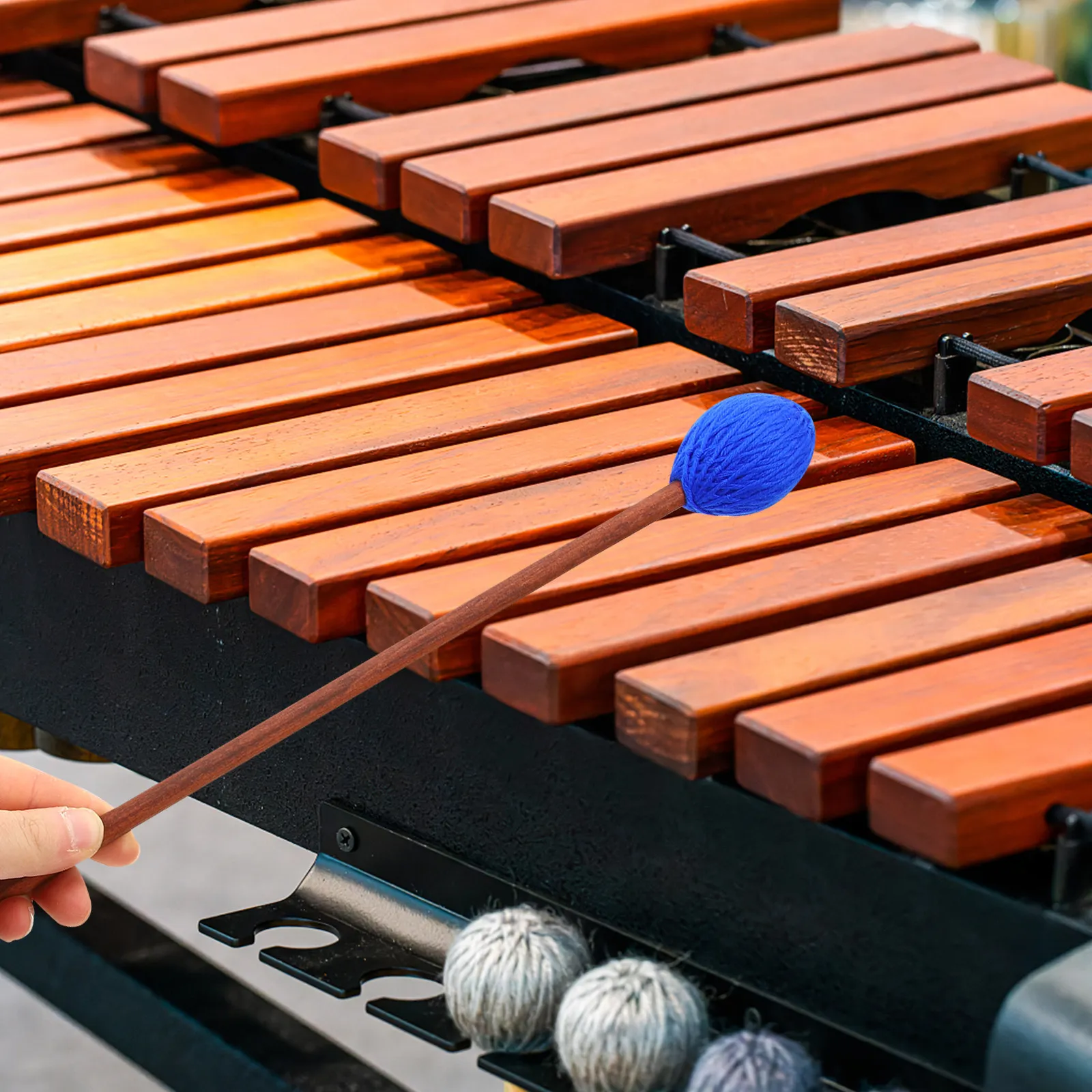 Musical Instrument Marimba - 2 stuks marimba-mallets, hoogwaardige houten drumstokken