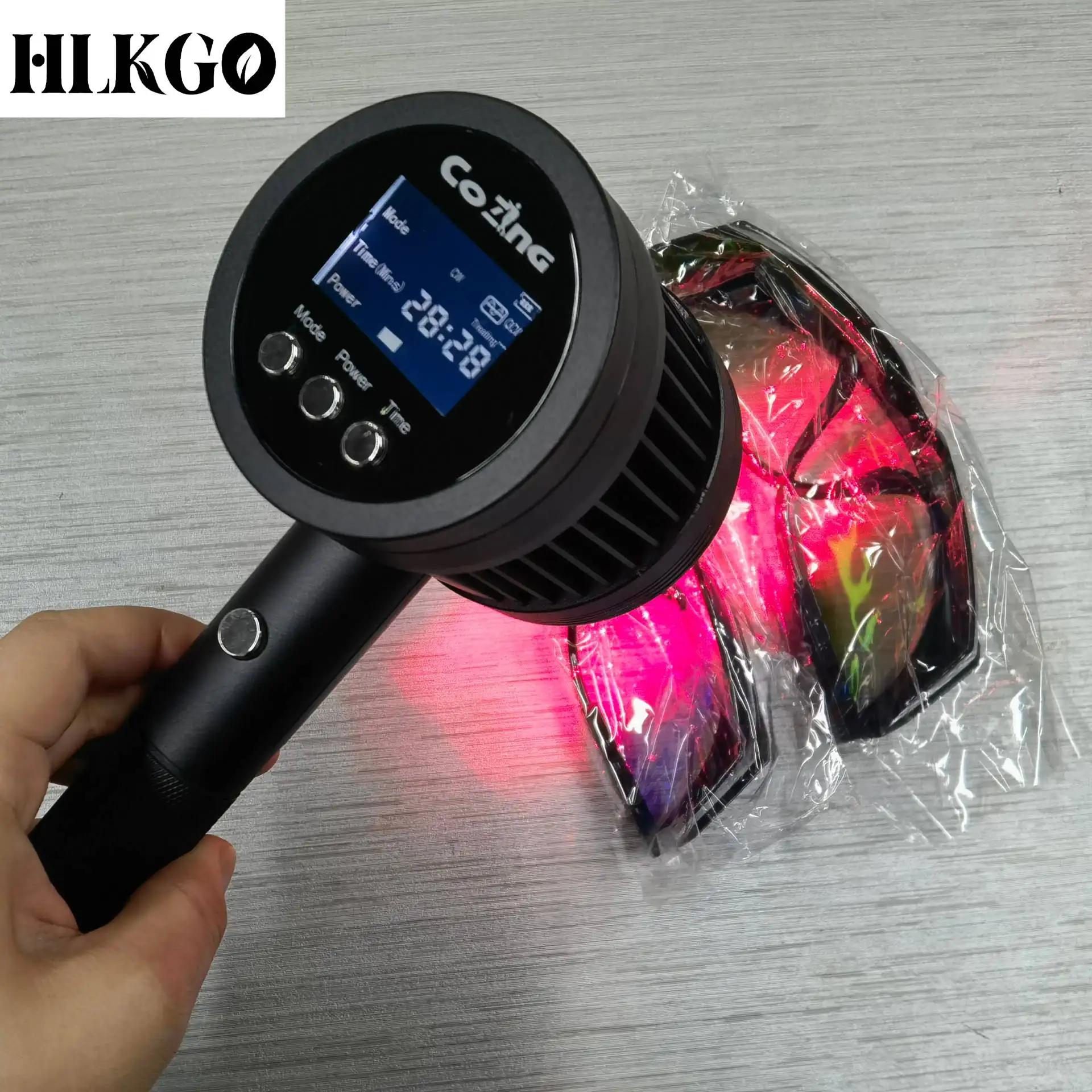 

Портативное лазерное терапевтическое устройство 5 Вт - 4 уровня мощности, таймер на 60 минут, легкий дизайн для удобного домашнего использования