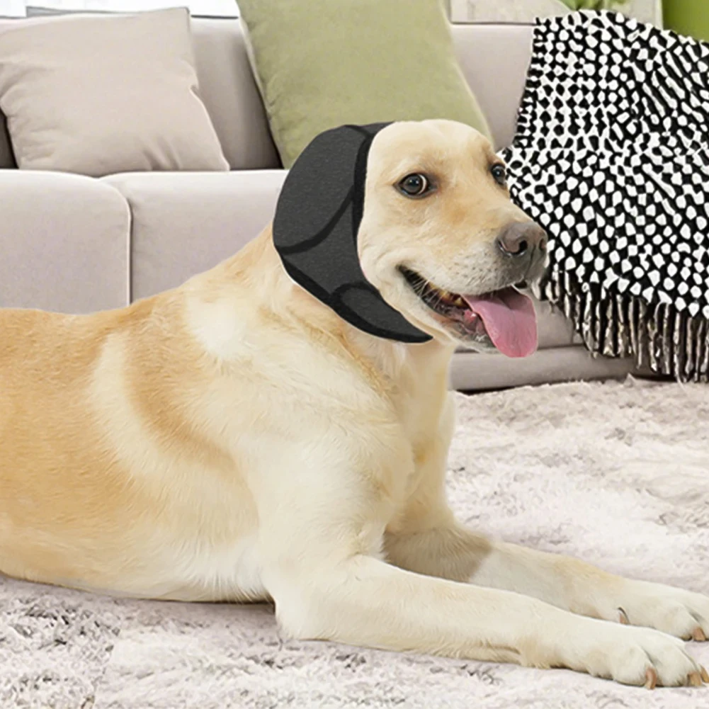 Lovely Pet Waterproof Swimming Earmuffs Turban Dog Ears Cover Head Wrap for Dogs Earmuffs Puppy Soothing Emotions - Image 5
