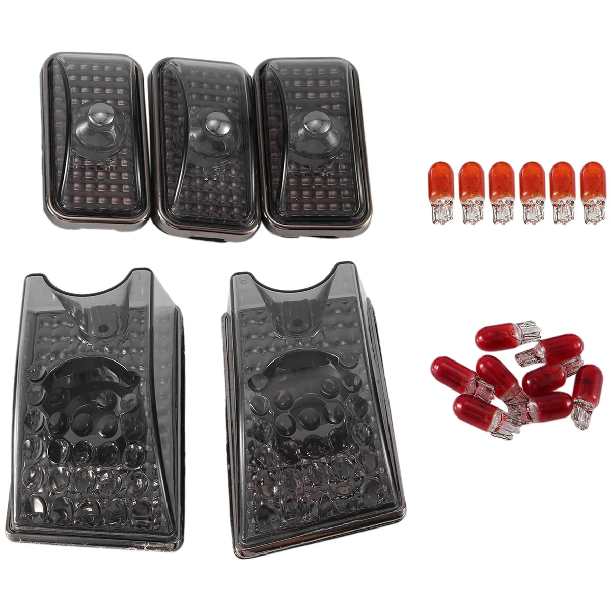 

Попереджувальная лампа на крыше, габаритный фонарь дальнего света для внедорожника Hummer H2 03-09T10, как показано на рисунке