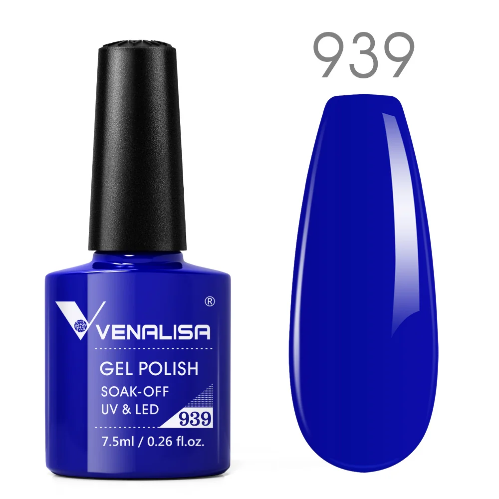 

7.5ml Venalisa Nail Gel Polish Great Coverage Glitter Color Nail Manicure Soak Off UV LED Gel Varnish Thick Base Reinforce Gel