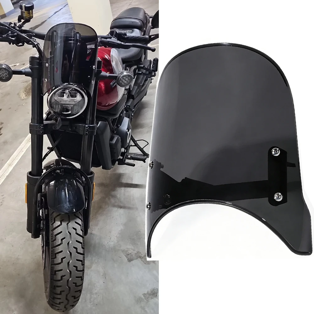 

Ветровое стекло для мотоцикла 450 CLC, ветровик для CFMOTO 450CLC CL-C 2023 2024 2025, аксессуары CF Moto 450CL-C, дефлектор ветра