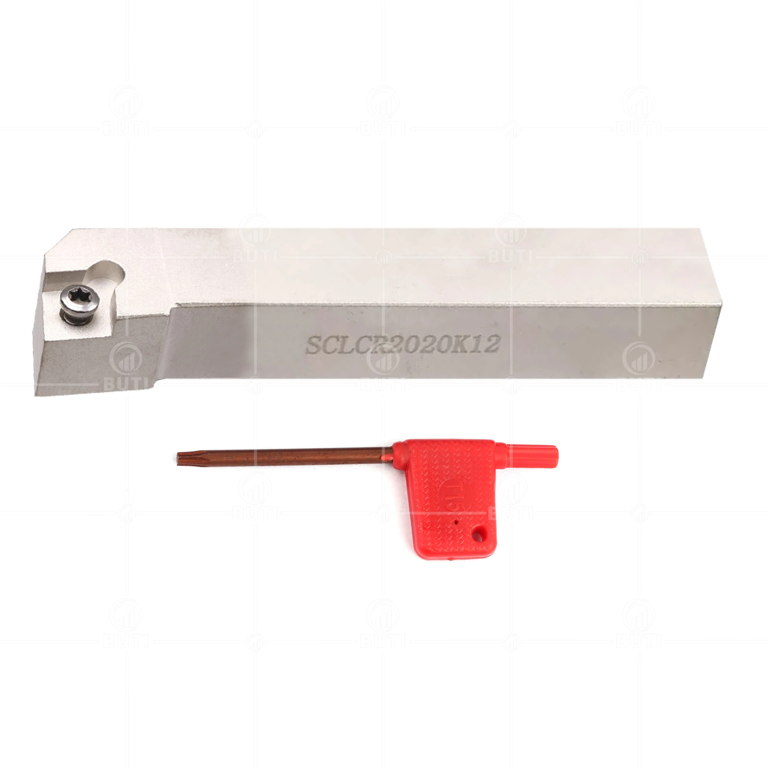 Imagem -03 - Deskar-cnc Torno Torno Girando Externo Branco Porta-ferramentas Cortador para Lâminas Cmt 100 Original Sclcr L0808 1010 1616 2023 2525