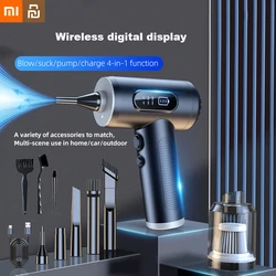 Xiaomi youpin Staubsauger Staub gebläse drahtlose Digital anzeige starke Absaugung Hands taub sammler Heimauto mit LED-Lampe