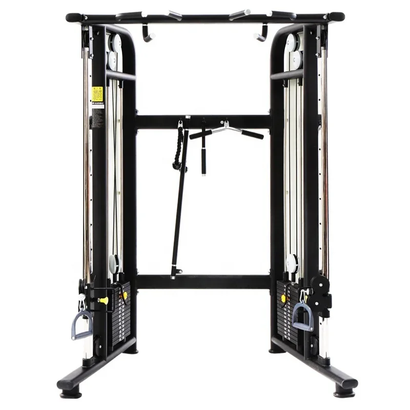 

Gym Commercial Indoor With Resistant Bands Cable Crossover Luxury Gym Smith Machine Fitness Equipment Bird Deep Squatting